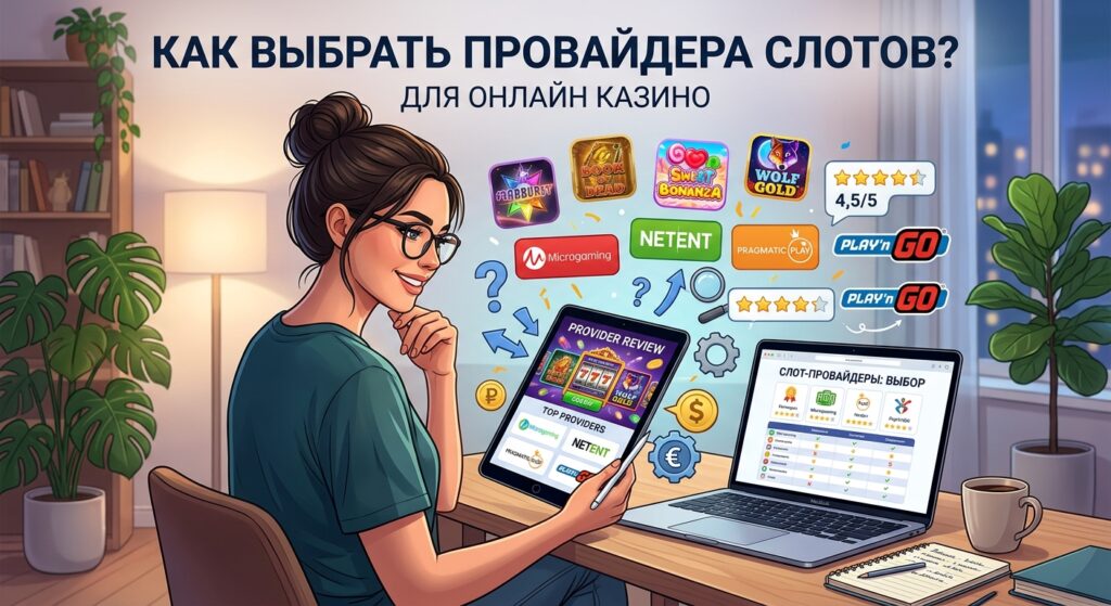 выбрать провайдера слотов